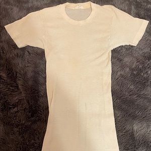 Vintage thermal base layer men’s shirt.